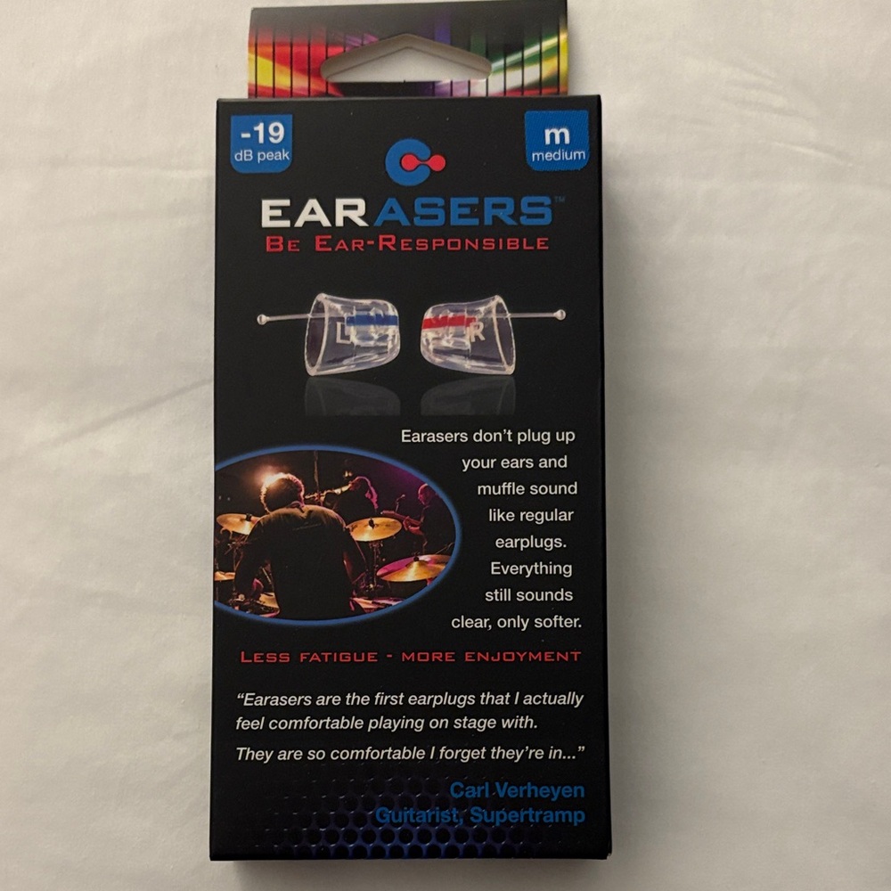 Medium Earplugs - Clear